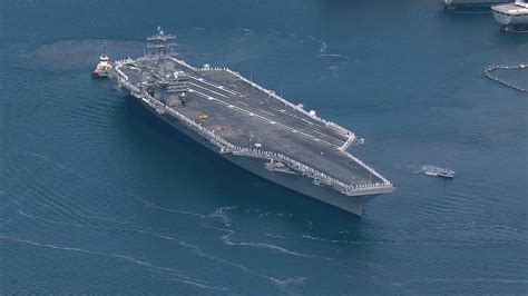 wkyc.com | USS Nimitz leaves Bremerton on six month deployment