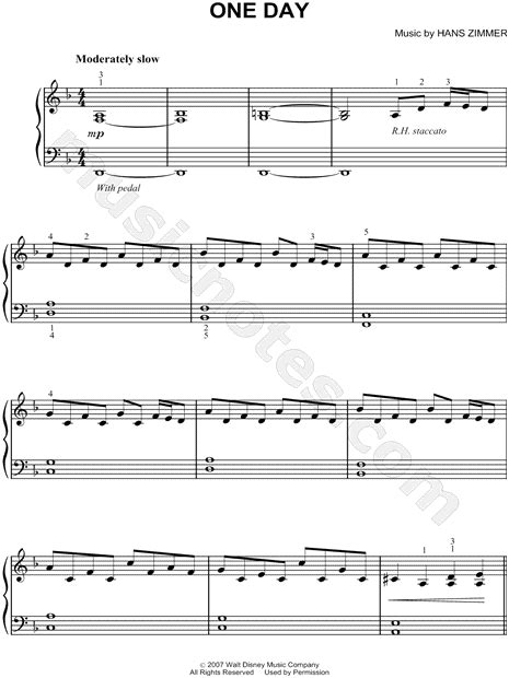 5+ Chords for One Day At A Time Piano Sheet Music Free [Free Piano ...