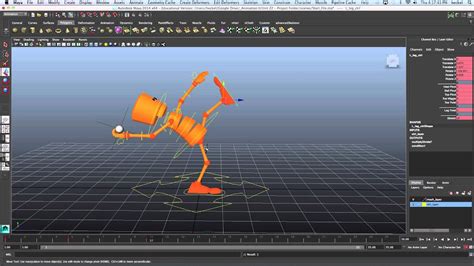 Animating A Character Throwing a Ball in Autodesk Maya 2014 - YouTube