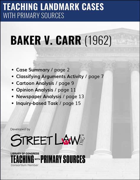 Baker v. Carr (1962) - Street Law, Inc.