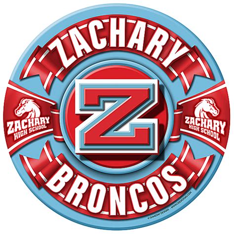 ZACHARY HIGH SCHOOL – Door Disks – Help your Team Win