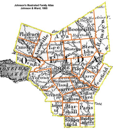 Maps of Oneida County, New York