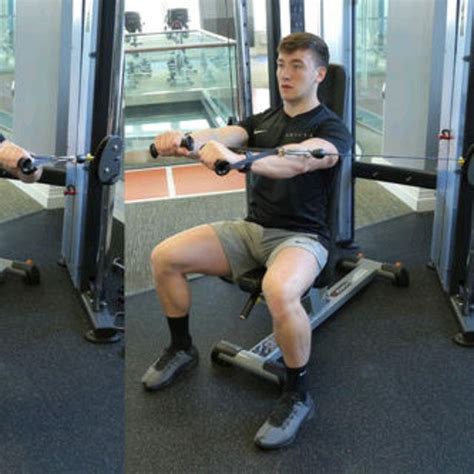 Seated Cable Chest Press by Jan D. - Exercise How-to - Skimble