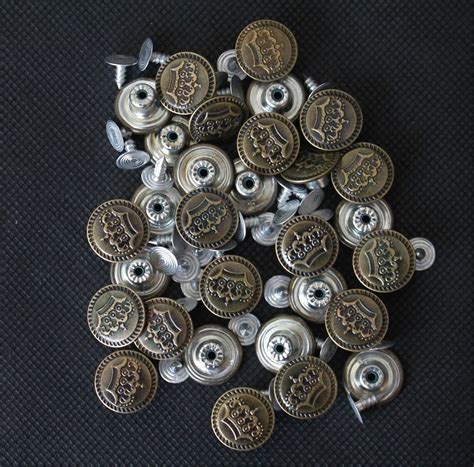 Jean buttons buttons trouser buttons metal stainless rust | Etsy