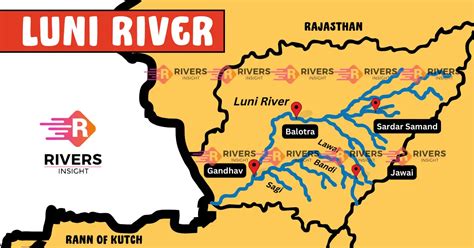 Luni River - Overview with Map & Tributaries - Rivers Insight