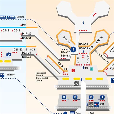 Frankfurt Airport - Terminal Maps