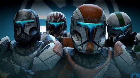 Re-creation of the Star Wars: Republic Commando title screen [Source ...