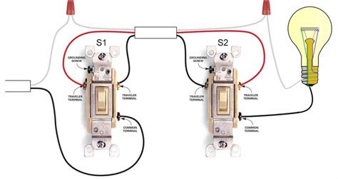 Wiring A Three Way Switch Diagram