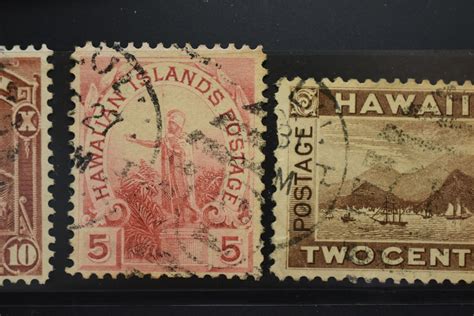 Vintage Hawaii Stamps - Oahu Auctions