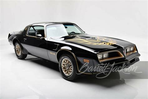 Pontiac Firebird Trans Am de Burt Reynolds será leiloado - Motor Show