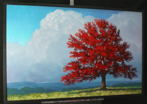 The Great Red Tree - An ONLINE Oil Painting Lesson | Tim Gagnon Studio