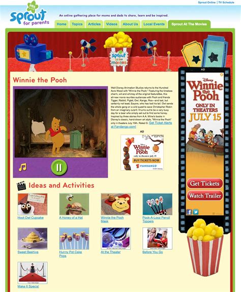 Sprout at the Movies | PBS Kids Sprout TV Wiki | Fandom