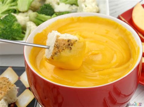 Cheddar Cheese Fondue - Quick and Easy Fondue Recipe