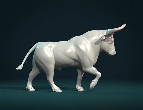 ArtStation - Bull Sculpture