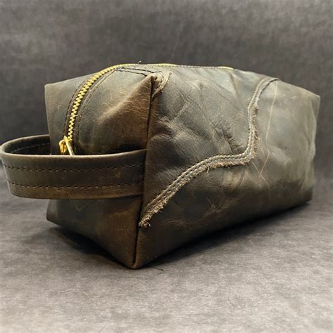 Leather Dopp Kit - Etsy