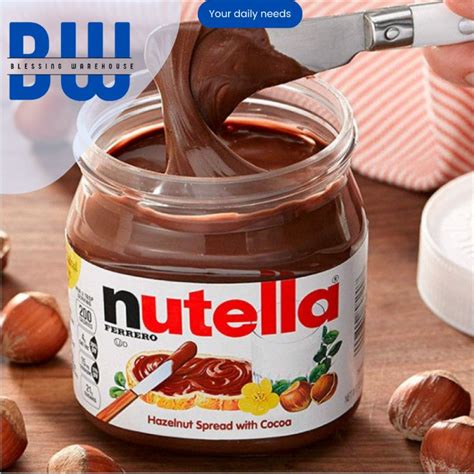 Jual Selai Nutella 350 gram/Selai coklat/ Nutella Hazelnut Spread ...