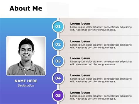 Powerpoint Templates Personal Introduction