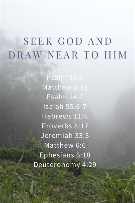 Draw near to God | Comforting scripture, Seeking god, Inspirational ...