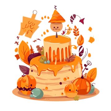 Fall Birthday Clipart Images | Free Download | PNG Transparent ...