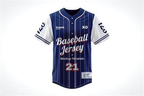 Baseball Jersey Mockup PSD Free Download ( 15+ )