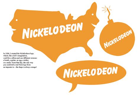 Orange Nickelodeon Logo - LogoDix