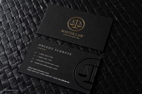 Legal Business Cards Templates Free