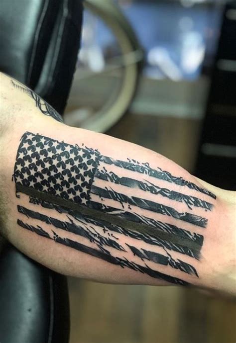 115 patriotic american flag tattoos you must see – Artofit