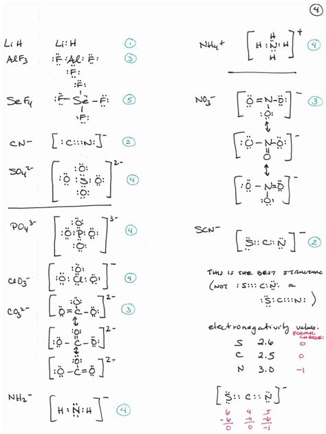 Lewis Structure Practice Worksheet – Pro Worksheet