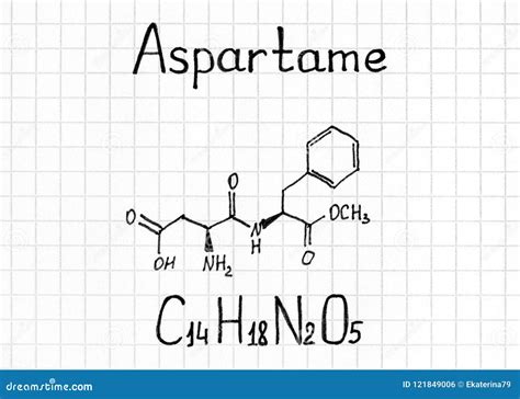 Aspartame Molecular Structure, 3d Model Molecule, Sugar Substitute ...