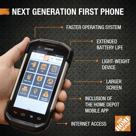 The Home Depot | Next Generation FIRST Phone Hits Home Depot Aisles