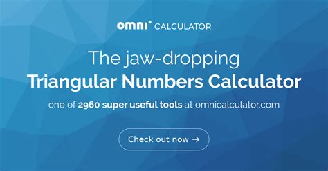 Triangular Numbers Calculator