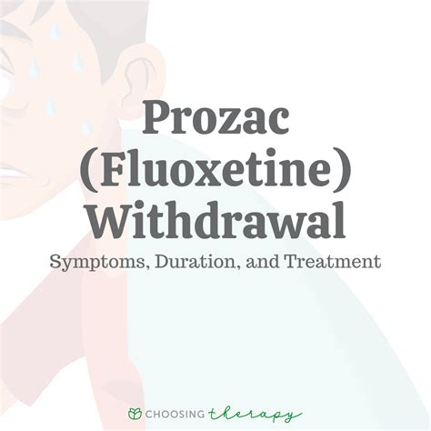 Prozac Withdrawal Symptoms: How Long They Last & Strategies for Relief