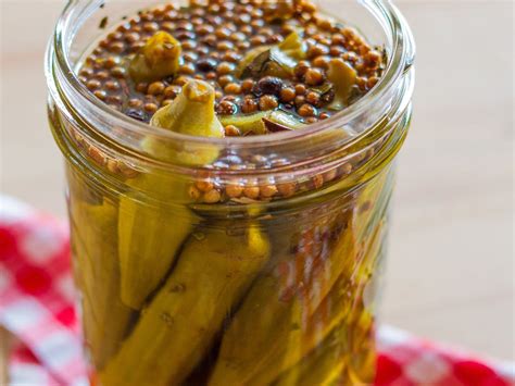 Homemade Pickled Okra Canning Process