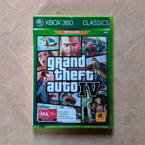 Grand Theft Auto IV GTA 4 Xbox 360 ของแท้ | Shopee Thailand