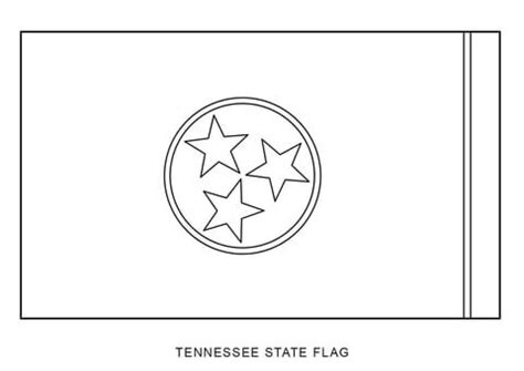 Tennessee State Flag coloring page | Free Printable Coloring Pages