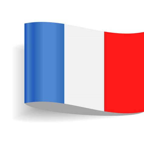 Best Cartoon Of A French Flag Illustrations, Royalty-Free Vector ...