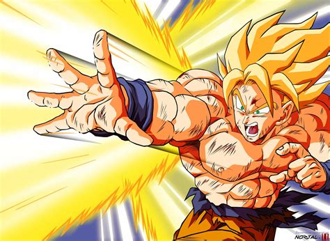 Epic Goku HD Wallpaper from Dragon Ball Z by Nostal