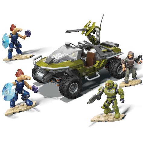 Mega Construx Halo Warthog Rally Vehicle Halo Infinite Construction Set ...