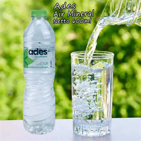 Ades / Air Mineral / Air Minum / 600ml | Lazada Indonesia