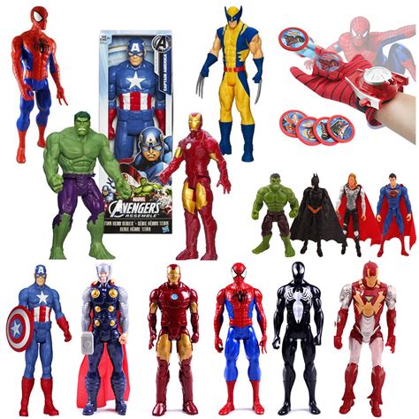 Marvel Avengers Super Hero Hulk Spiderman Action Figure Toys Doll ...