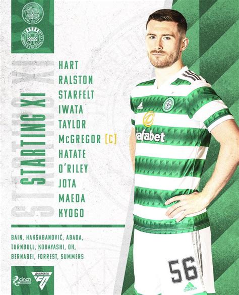 Celtic V St. Mirren lineup : r/CelticFC