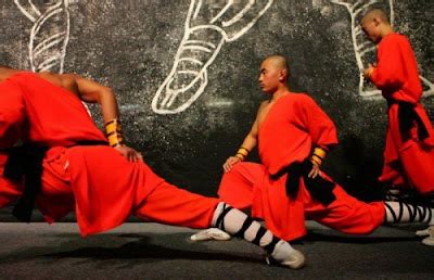 Stock Photo: Kung Fu Masters