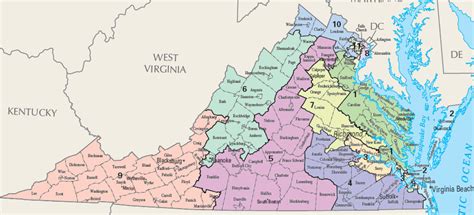 Congressional Districts of Virginia: "Geography of Virginia"