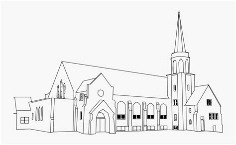 Church - Iglesia Ni Cristo Church Sketch , Free Transparent Clipart ...