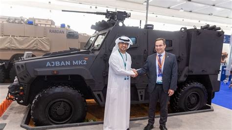 UAE ‘Nimr’ military vehicles get locally developed advanced satellite ...