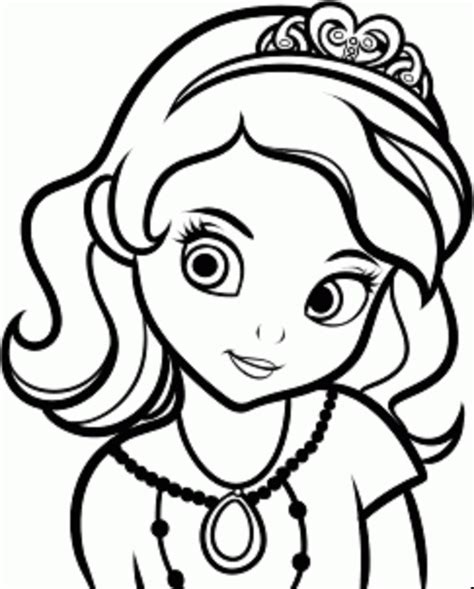 Sofia the First Coloring Pages