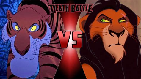 Shere Khan vs. Scar by OmnicidalClown1992 on DeviantArt