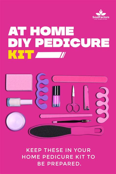 At Home DIY Pedicure Kit | Pedicure at home, Diy pedicure, Pedicure kit