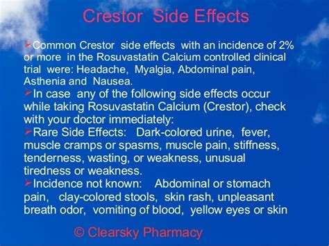 Crestor (Rosuvastatin Tablets)