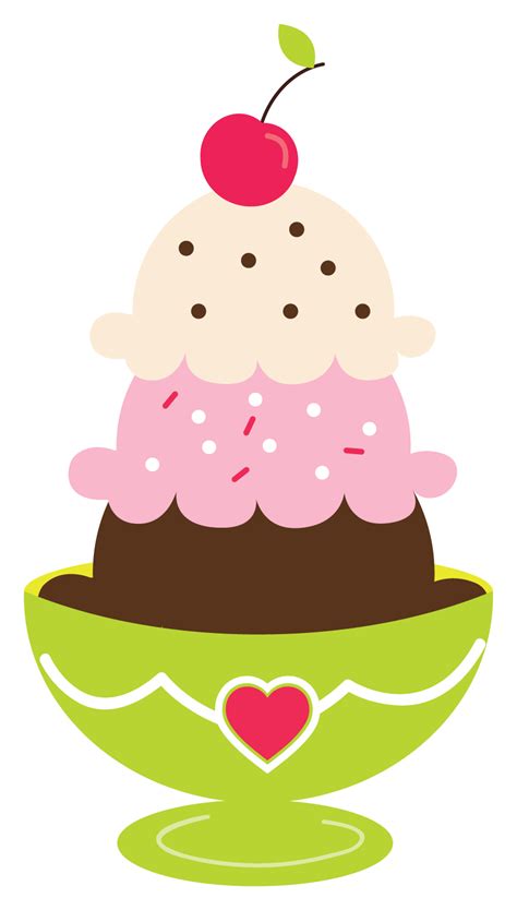 Ice cream sundae clip art food - WikiClipArt